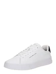 TOMMY HILFIGER Sneaker 'Court Ess' Weiß/Creme/Weiß/Creme/Weiß/Creme/Weiß/Creme/Weiß/Creme/Weiß/Creme/Weiß/Creme/Weiß/Creme/Weiß/Creme/Weiß/Creme/Weiß/Creme/Dunkelblau