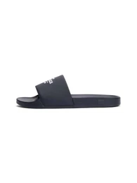 Pantolette navy / wei