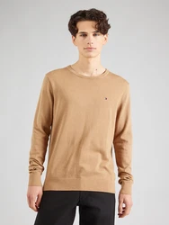 Tommy Hilfiger Pullover Essential Crew Neck hellbraun