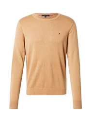 Tommy Hilfiger Pullover Essential Crew Neck hellbraun