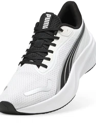 PUMA Laufschuh 'Pounce Lite' schwarz/silber/weiß