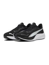 PUMA Laufschuh 'Pounce Lite' schwarz/silber/weiß