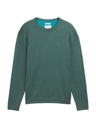 TOM TAILOR Strickpullover Basic Crewneck Knit 1039805