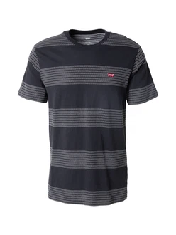 LEVI'S T-Shirt schwarz / offwhite LEVI'S T-Shirt schwarz / offwhite