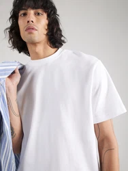 SELECTED HOMME T-Shirt SLHOscar SLHLOOSEOSCAR weiß