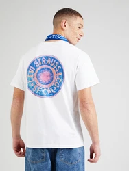 LEVI'S T-Shirt 'LSESS' blau/orange/pitaya/weiß