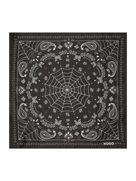 Tuch 'Bandana' schwarz / offwhite