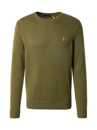Pullover oliv / apricot