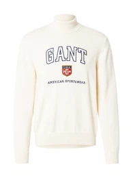 Pullover ecru / navy / curry / rot