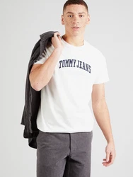 Tommy Jeans T-Shirt navy/mint/weiß