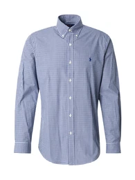 Hemd marine / wei