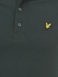 Lyle & Scott T-Shirt Poloshirt gelb/dunkelgrün