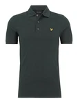 Lyle & Scott T-Shirt Poloshirt gelb/dunkelgrün