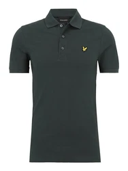 Lyle & Scott T-Shirt Poloshirt gelb/dunkelgrün