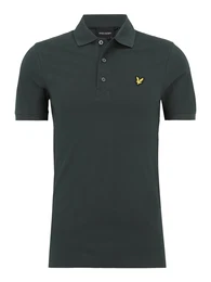 Poloshirt gelb / dunkelgrn