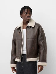 Bershka Jacke braun