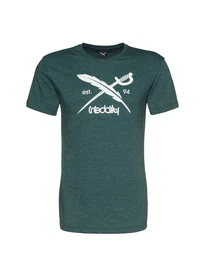T-Shirt mit Logo-Print ''''Daily Flag'''' dunkelgrün