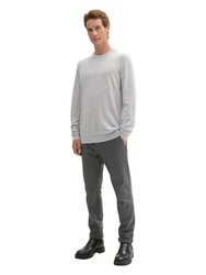 TOM TAILOR Strickpullover graumeliert