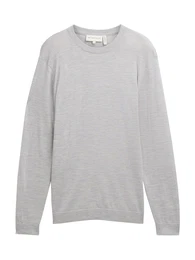 Pullover graumeliert