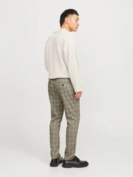 JACK & JONES Hose JPSTMarco JJCooper grau / taupe / offwhite