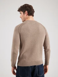 s.Oliver Pullover Rundhals mokka