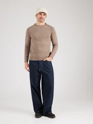 s.Oliver Pullover Rundhals mokka