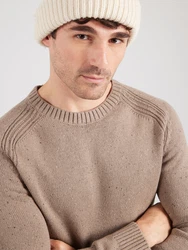 s.Oliver Pullover Rundhals mokka