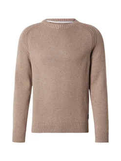 s.Oliver Pullover Rundhals mokka