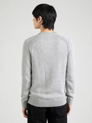 s.Oliver Pullover Rundhals hellgrau