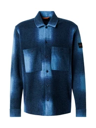 Hemd 'Locky' blau / hellblau