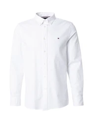 TOMMY HILFIGER Hemd 'FLEX' weiß