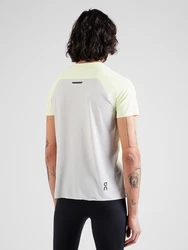 On Sportshirt limone/grau/schwarz