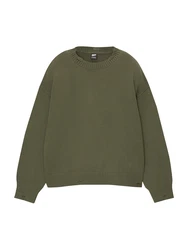 Pull&Bear Pullover oliv/mint