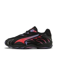Sneaker 'Inhale' violettblau / rot / schwarz