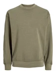 JACK & JONES Sweatshirt 'JJECharge' grau/beige