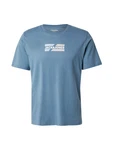 Jack & Jones Rundhalsshirt JJECORP GRAPHIC TEE SS O-NECK NOOS mit Logo Print opal/hellgrau/weiß Jack & Jones Rundhalsshirt JJECORP GRAPHIC TEE SS O-NECK NOOS mit Logo Print opal/hellgrau/weiß