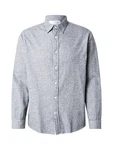 SELECTED HOMME Hemd SLHOwen Grau/Hellgrau/Grau/Hellgrau/Grau/Hellgrau