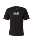 Jack & Jones Rundhalsshirt JJECORP GRAPHIC TEE SS O-NECK NOOS mit Logo Print grau/schwarz/weiß Jack & Jones Rundhalsshirt JJECORP GRAPHIC TEE SS O-NECK NOOS mit Logo Print grau/schwarz/weiß