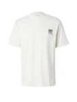 SELECTED HOMME T-Shirt SLHSAXON/SLHRELAXSAXON schwarz / naturwei