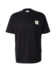 SELECTED HOMME T-Shirt SLHSAXON/SLHRELAXSAXON schwarz / wei