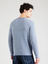 SELECTED HOMME Pullover SLHROSS blaumeliert