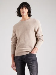 SELECTED HOMME Pullover SLHROSS beigemeliert