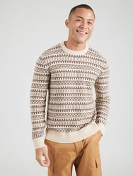 SELECTED HOMME Pullover SLHFARFLY ecru/brokat