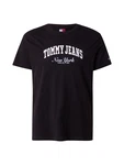 Tommy Jeans T-Shirt schwarz/weiß