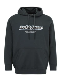 Plus Sweatshirt 'JORVesterbro Newton' hellblau / tanne / schwarz / wei
