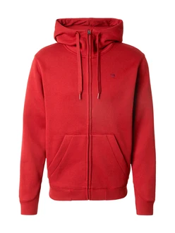 G-STAR Sweatjacke Premium Core Rot/Dunkelrot/Rot/Dunkelrot