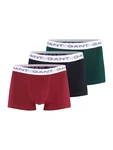 Gant Boxershorts TRUNK 5-PACK Grau/Rosa/Dunkelrot/Dunkelgrün Gant Boxershorts TRUNK 5-PACK Grau/Rosa/Dunkelrot/Dunkelgrün
