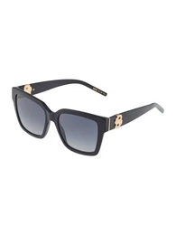 Sonnenbrille blau / gold / schwarz