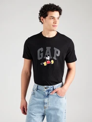 GAP T-Shirt anthrazit/rot/schwarz/weiß