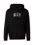 GAP Sweatshirt schwarz/weiß